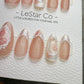 Reusable Soft Bridal Bloom | Handmade Press On Gel Acrylic Nails | 4for3 Timed Offer