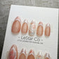 Reusable Soft Bridal Bloom | Handmade Press On Gel Acrylic Nails | 4for3 Timed Offer
