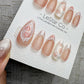 Reusable Soft Bridal Bloom | Handmade Press On Gel Acrylic Nails | 4for3 Timed Offer