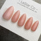 Reusable Blush Silk Shine | Handmade Press On Gel Acrylic Nails | 4for3 Timed Offer