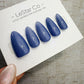 Handmade Press On Soft Ocean Mist Blue Gel Nails 4for3 Timed Offer