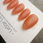 Handmade Press On Soft Coral Nude Gel Nails 4for3 Timed Offer