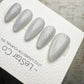 Handmade Press On Frozen Ash Glow Cat Eye Gel Acrylic Nails 4for3 Timed Offer