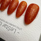 Handmade Press On Amber Candy Flake Gel Acrylic Nails 4for3 Timed Offer
