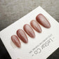Handmade Press On Dusty Rose Cat Eye Gel Acrylic Nails 4for3 Timed Offer