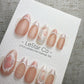 Reusable Soft Bridal Bloom | Handmade Press On Gel Acrylic Nails | 4for3 Timed Offer