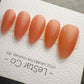 Handmade Press On Soft Coral Nude Gel Nails 4for3 Timed Offer