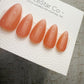 Handmade Press On Soft Coral Nude Gel Nails 4for3 Timed Offer