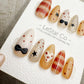 Handmade Press On Sweet Plaid Story Gel Acrylic Nails 4for3 Timed Offer
