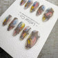 Handmade Press On Golden Vein Water Color 4for3 Timed Offer