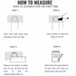The image is a step-by-step guide on how to measure your nails using a chart and a ruler. It provides instructions on how to measure the width of the nails and use the chart to find the corresponding nails to fit.