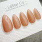 Timed Offer 4 For 3) Handmade Press On Nude Petal Gel Acrylic Nails