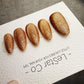 Handmade Golden Truffle Cat Eye Press On Nails Timed Offer 4for3