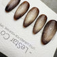 Handmade Press On Smoked Gold Cat Eye Cat Eye Gel Acrylic Nails 4for3 Timed Offer
