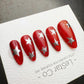 Timed Offer 4 For 3) Handmade Press On Retro Pop Star Gel Nails
