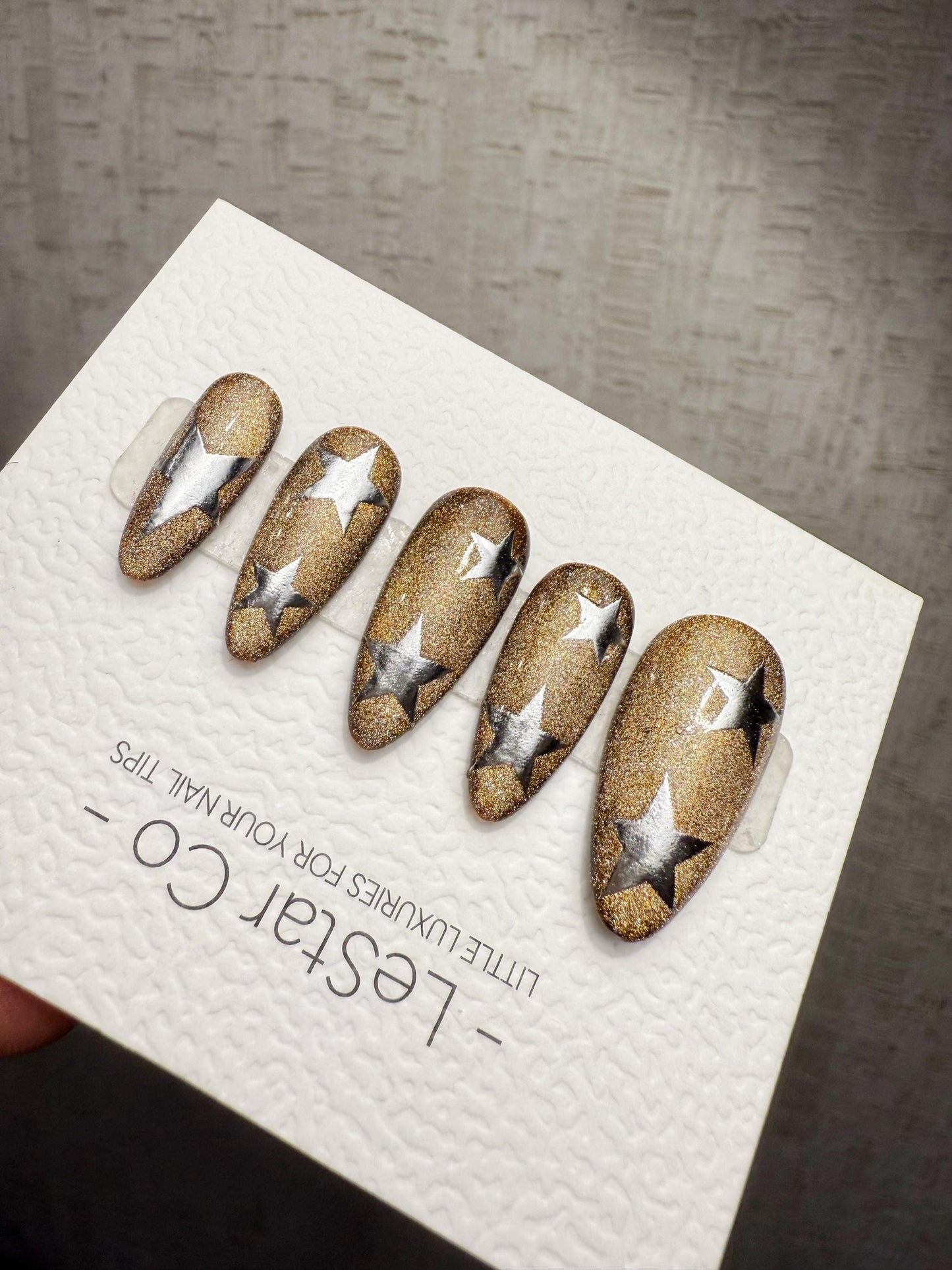 Timed Offer 4 For 3) Handmade Press On Vintage Hollywood Gel Nails