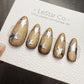 Timed Offer 4 For 3) Handmade Press On Vintage Hollywood Gel Nails