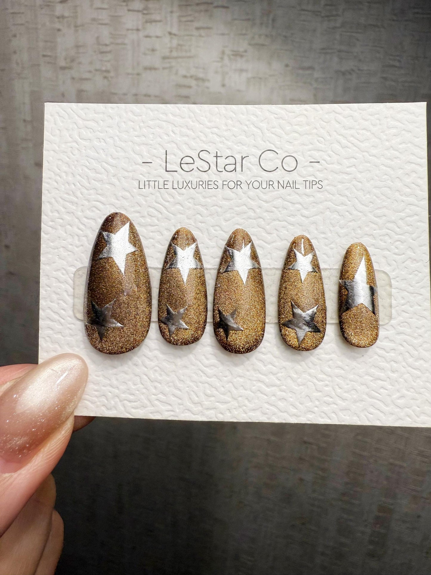 Timed Offer 4 For 3) Handmade Press On Vintage Hollywood Gel Nails