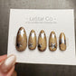 Timed Offer 4 For 3) Handmade Press On Vintage Hollywood Gel Nails