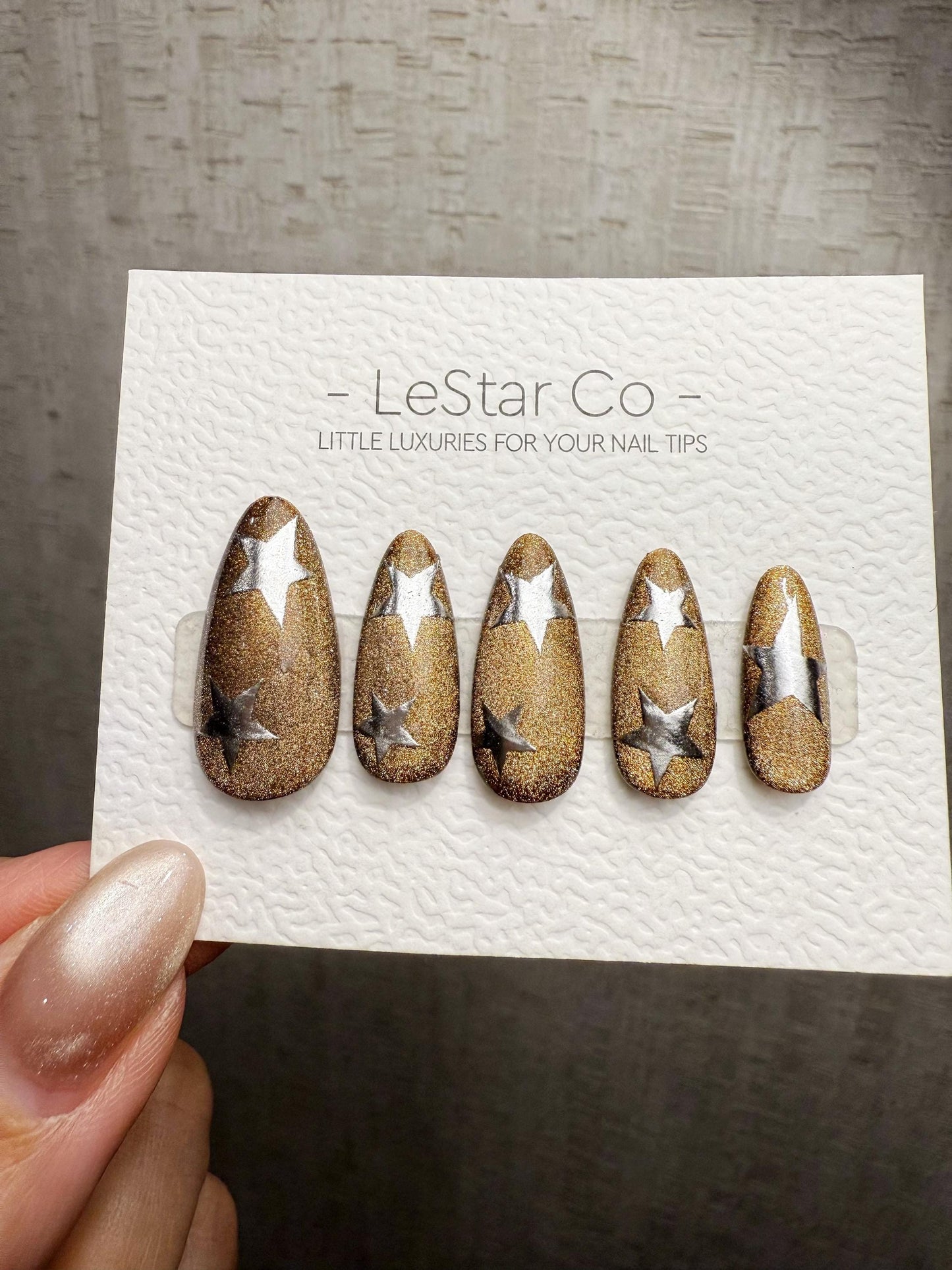 Timed Offer 4 For 3) Handmade Press On Vintage Hollywood Gel Nails