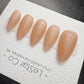 Timed Offer 4 For 3) Handmade Press On Bare Blush Gel Acrylic Nails