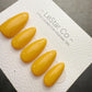 Handmade Press On Mango Glow Gel Acrylic Nails 4for3 Timed Offer