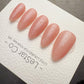 Handmade Press On Peach Milk Sparkle Gel Acrylic Nails 4for3 Timed Offer