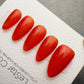 Handmade Press On Juicy Tomato Gel Acrylic Nails 4for3 Timed Offer