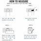 The image is a step-by-step guide on how to measure your nails using a chart and a ruler. It provides instructions on how to measure the width of the nails and use the chart to find the corresponding nails to fit.
