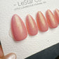 Timed Offer 4 For 3) Handmade Press On Golden Blush Gel Acrylic Nails