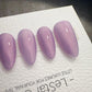 Timed Offer 4 For 3) Handmade Press On Lavender Haze Gel Acrylic Nails