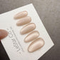 Handmade Silk Cashmere Cat Eye Gel Press On Nails – Reusable, Customizable Manicure