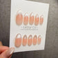 Timed Offer 4 For 3) Handmade Press On Silver Veil Cat Eye Gel Nails
