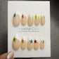 Timed Offer 4 For 3) Handmade Press On Star Pop Gel Acrylic Nails