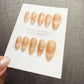 Timed Offer 4 For 3) Handmade Press On Sand Pearl Cat Eye Gel Nails