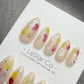 Timed Offer 4 For 3) Handmade Press On Dream Nebula Gel Acrylic Nails