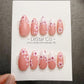 Timed Offer 4 For 3) Handmade Press On Sakura Season Gel Nails