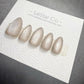 4 for 3 timed offer Champagne Haze Press On Nails, Champagne Taupe Shimmer
