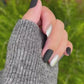 Reusable Black White Premium Short Press on Nails Gel Manicure | Fake Nails | Handmade | Lestarco faux nails XWZ128