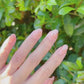 Reusable Nude Gold Nails Premium Short Press on Nails Gel Manicure | Fake Nails | Handmade | Lestarco faux nails XWZ113