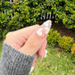 Reusable Valentine Heart Premium Press on Nails Gel Manicure | Fake Nails | Handmade | Lestarco faux nails XWZ110