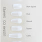 Reusable Four Orange with Bow | Premium Press on Nails Gel | Fake Nails | Cute Fun Colorful Colorful Gel Nail Artist faux nails xwz143