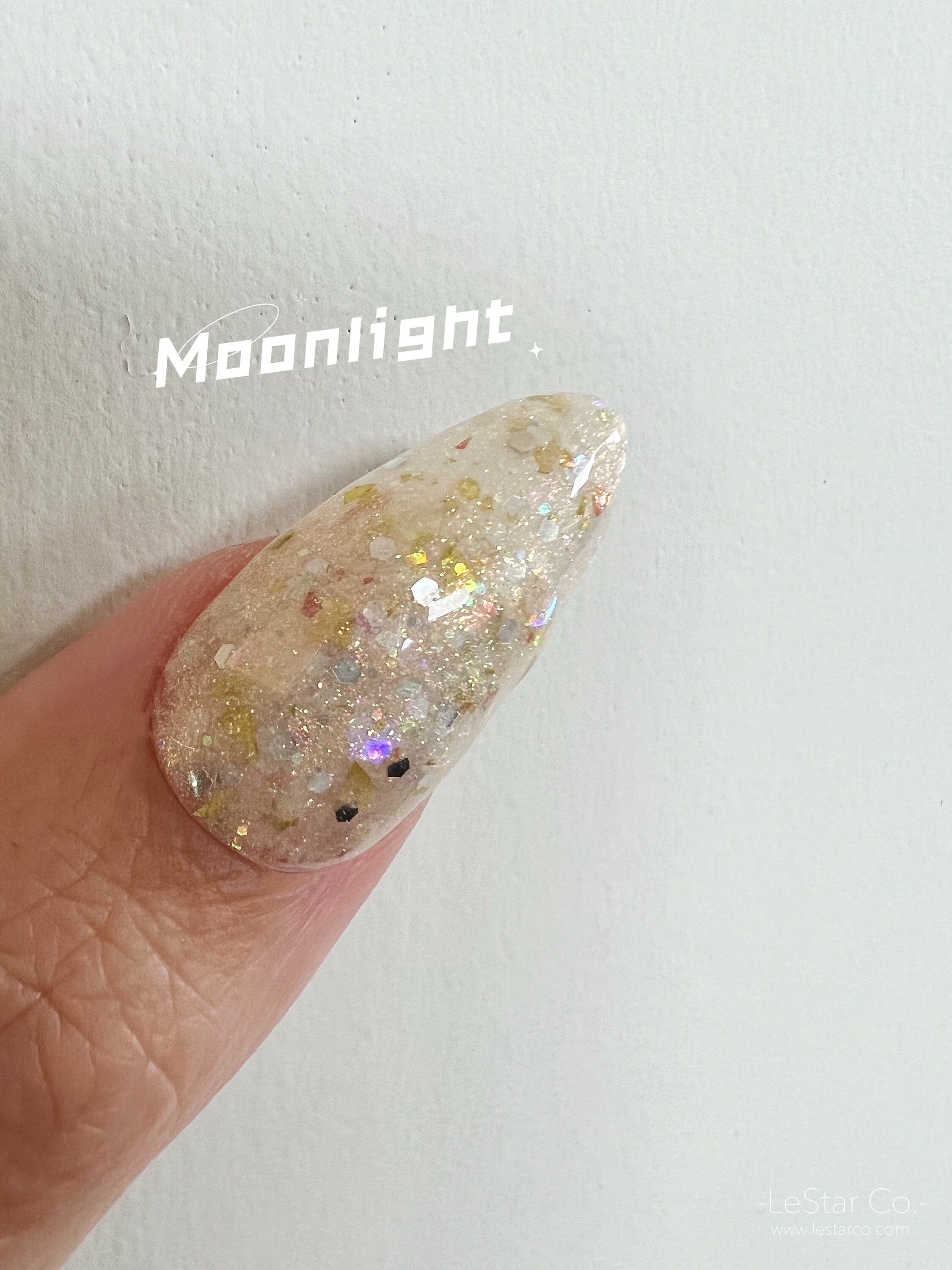 Rose Gold Glitter With White and Beige Base Press On/glue on Nails - Etsy