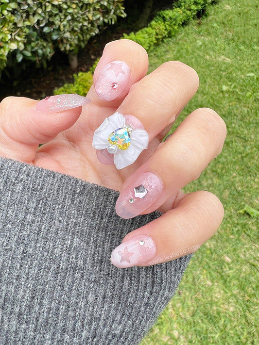 Reusable Sailor Moon Inspired Vol V | Premium Press on Nails Gel | Fake Nails | Cute Fun Colorful Gel Nail False faux nails 165zz