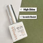 No Wipe Top Coat High Gloss Extra Hard Clear Nail Glue Brush on UV Gels Glue False Tips Manicure Nail Art Supply