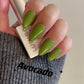 Avocado | Light Green | Ultra Shine Long Lasting Brush on UV Gels Home Nail DIY False Tips Manicure Nail Art Supply