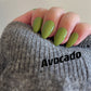Avocado | Light Green | Ultra Shine Long Lasting Brush on UV Gels Home Nail DIY False Tips Manicure Nail Art Supply