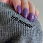 Iris Purple | Gel Polish | Ultra Shine Long Lasting Brush on UV Gels Home Nail DIY False Tips Manicure Nail Art Supply