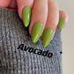 Avocado | Light Green | Ultra Shine Long Lasting Brush on UV Gels Home Nail DIY False Tips Manicure Nail Art Supply
