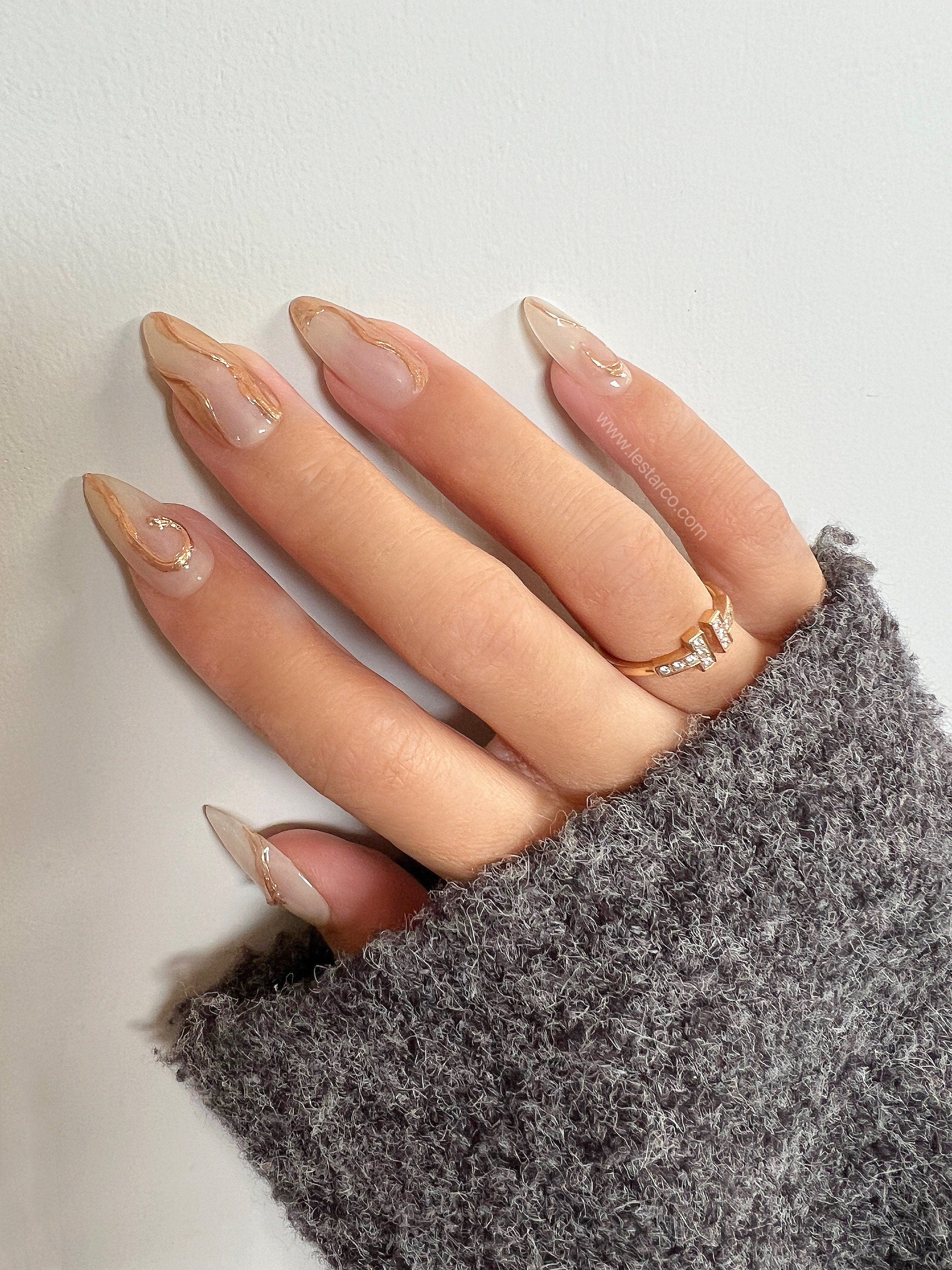 40 Awesome Nail Ideas You Should Try : Mixed Fun Almond Nails